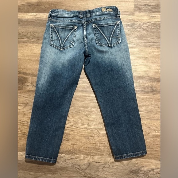 Kut From the Kloth Cropped Straight Leg Jeans - Picture 3 of 4